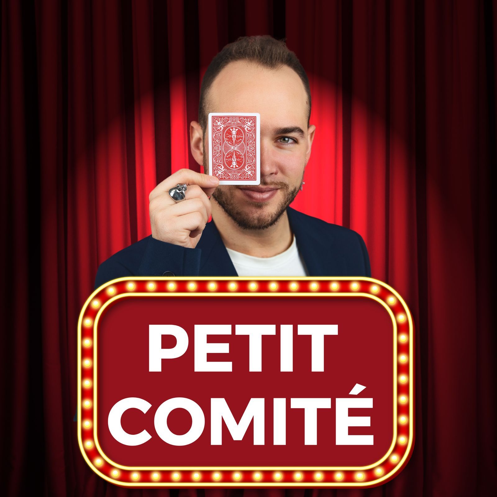 Cartel de Petit Comité, magia con Miguel Ángel Muñoz